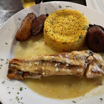 CubaNu Restaurant & Lounge - Garlic Salmon - Cuban Near Me - Rahway, New Jersey