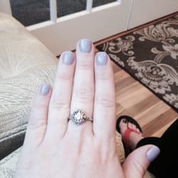 Nail House of Denville - Fresh manicure from my lady Kim.  Thanks Kim!  I feel all revived