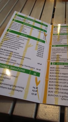 Menu photo 2 WawPho Warsaw, MZ