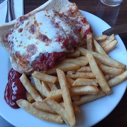 Tally-Ho Restaurant - Veal Parmigiana with Fries