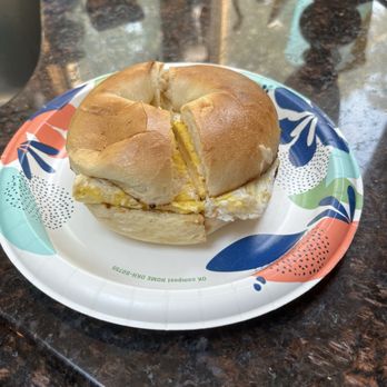 Nutley Bagel Boy II - Plain bagel with egg and cheese - Bagels Near Me - Nutley, New Jersey Nutley Bagel Boy II - Plain bagel with egg and cheese - Bagels Near Me - Nutley, New Jersey