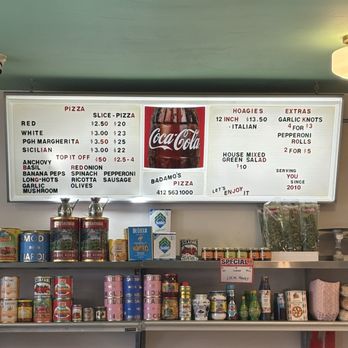 Badamos Pizza - The Menu - Pizza Near Me - Dormont, Pennsylvania Badamos Pizza - The Menu - Pizza Near Me - Dormont, Pennsylvania