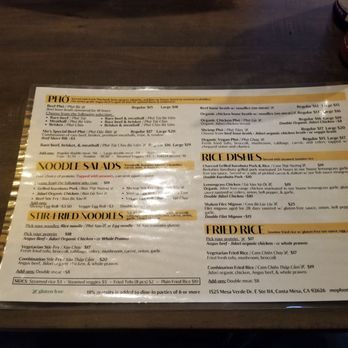 Mo Pho Mi - Vietnamese Near Me - Costa Mesa, California
