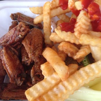 A&D Buffalo's - Teriyaki wings with fries - New American Near Me - Augusta, Georgia A&D Buffalo's - Teriyaki wings with fries - New American Near Me - Augusta, Georgia