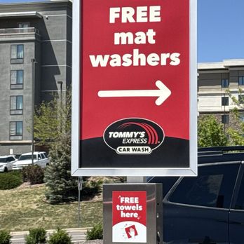 Tommy's Express® Car Wash - Free paper towels. - Auto Detailing Near Me - Littleton, Colorado Tommy's Express® Car Wash - Free paper towels. - Auto Detailing Near Me - Littleton, Colorado