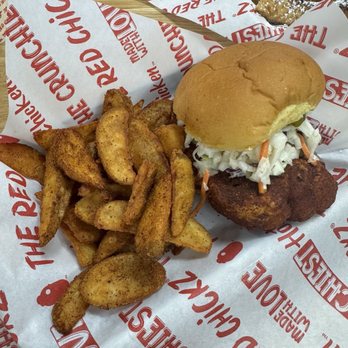 The Red Chickz - Cauliflower Sandwich - Chicken Shop Near Me - Carrollton, Texas The Red Chickz - Cauliflower Sandwich - Chicken Shop Near Me - Carrollton, Texas