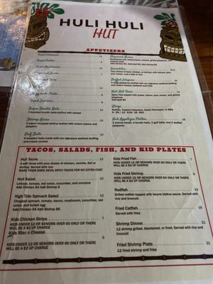 Menu photo 2 Huli Huli Hut Galveston, TX Menu photo 2 Huli Huli Hut Galveston, TX