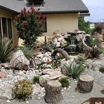 Gowin Green - a garden with rocks and plants - Landscaping Near Me - Tulare, California Gowin Green - a garden with rocks and plants - Landscaping Near Me - Tulare, California