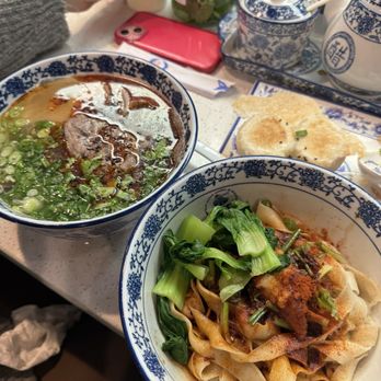 1915 Lanzhou Hand Pulled Noodles - N1.Signature Lanzhou Beef Noodles C1.Spicy Oil Spill Noodle - Noodles Near Me - New York, New York 1915 Lanzhou Hand Pulled Noodles - N1.Signature Lanzhou Beef Noodles C1.Spicy Oil Spill Noodle - Noodles Near Me - New York, New York