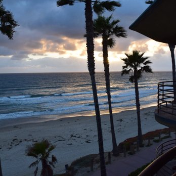 Pacific Terrace Hotel - View from our balcony, room 305. - San Diego, CA