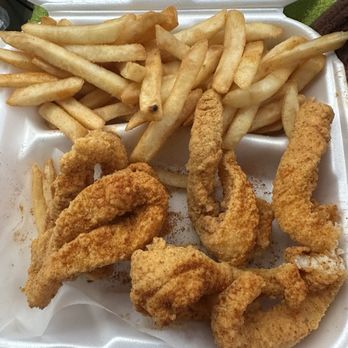 Nick's Gyros & Seafood - 9. Louisiana Fish Fingers, Fries & Drink - Fast Food Near Me - Columbia, South Carolina Nick's Gyros & Seafood - 9. Louisiana Fish Fingers, Fries & Drink - Fast Food Near Me - Columbia, South Carolina