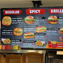 ChickQueen - Menu