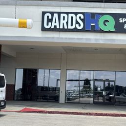This is the sign for the Atlanta Cards HQ