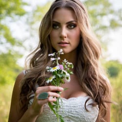 Salon Bliss - Nature Photo Shoot, Hair done by Ashton.