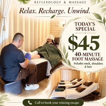 Fung Soong - Relax at Fung Soong with our $45 special: a 40-minute foot massage that includes neck and shoulder massage. Visit us at 651 Kearny St, San F - Massage Therapy Near Me - San Francisco, California Fung Soong - Relax at Fung Soong with our $45 special: a 40-minute foot massage that includes neck and shoulder massage. Visit us at 651 Kearny St, San F - Massage Therapy Near Me - San Francisco, California