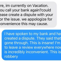 Spa ManiPedi - Conversation with owner.