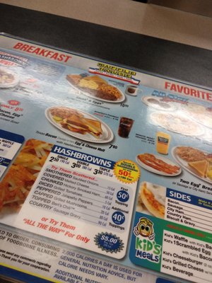 Menu photo 4 Waffle House Tampa, FL