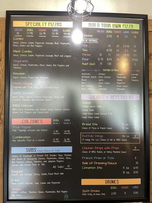 Menu photo 1 Two Guys Pizza Pies Groveland, CA Menu photo 1 Two Guys Pizza Pies Groveland, CA