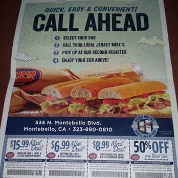 Jersey Mike's Subs - Delis Near Me - Montebello, California Jersey Mike's Subs - Delis Near Me - Montebello, California