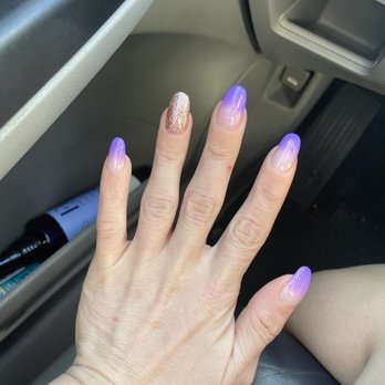 Diamond Nails - Birthday nails ombra - Nail Salons Near Me - Fullerton, California Diamond Nails - Birthday nails ombra - Nail Salons Near Me - Fullerton, California