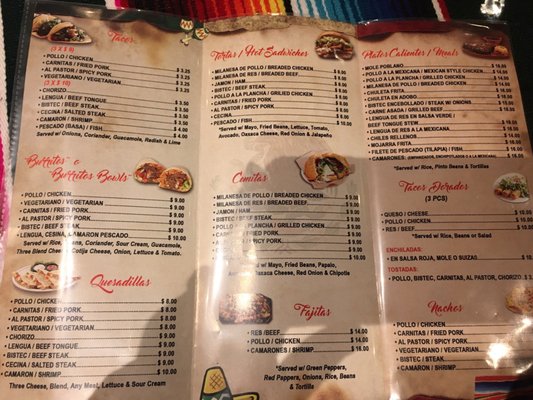 Menu photo 8 Orale Tacos Astoria, NY