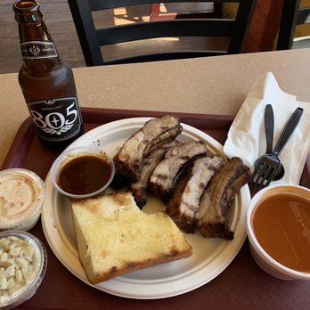 Best Bar-BQ - Pork Rib Dinner Plate - Barbeque Near Me - Santa Paula, California