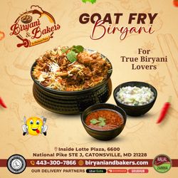Biryani & Bakers @ Catonsville