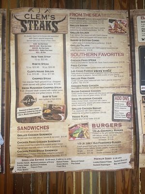 Menu photo 3 Clem Mikeska's BBQ Temple, TX Menu photo 3 Clem Mikeska's BBQ Temple, TX