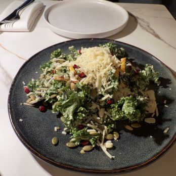The Gathering Table - Dino kale salad (seasonal) - New American Near Me - Solvang, California The Gathering Table - Dino kale salad (seasonal) - New American Near Me - Solvang, California
