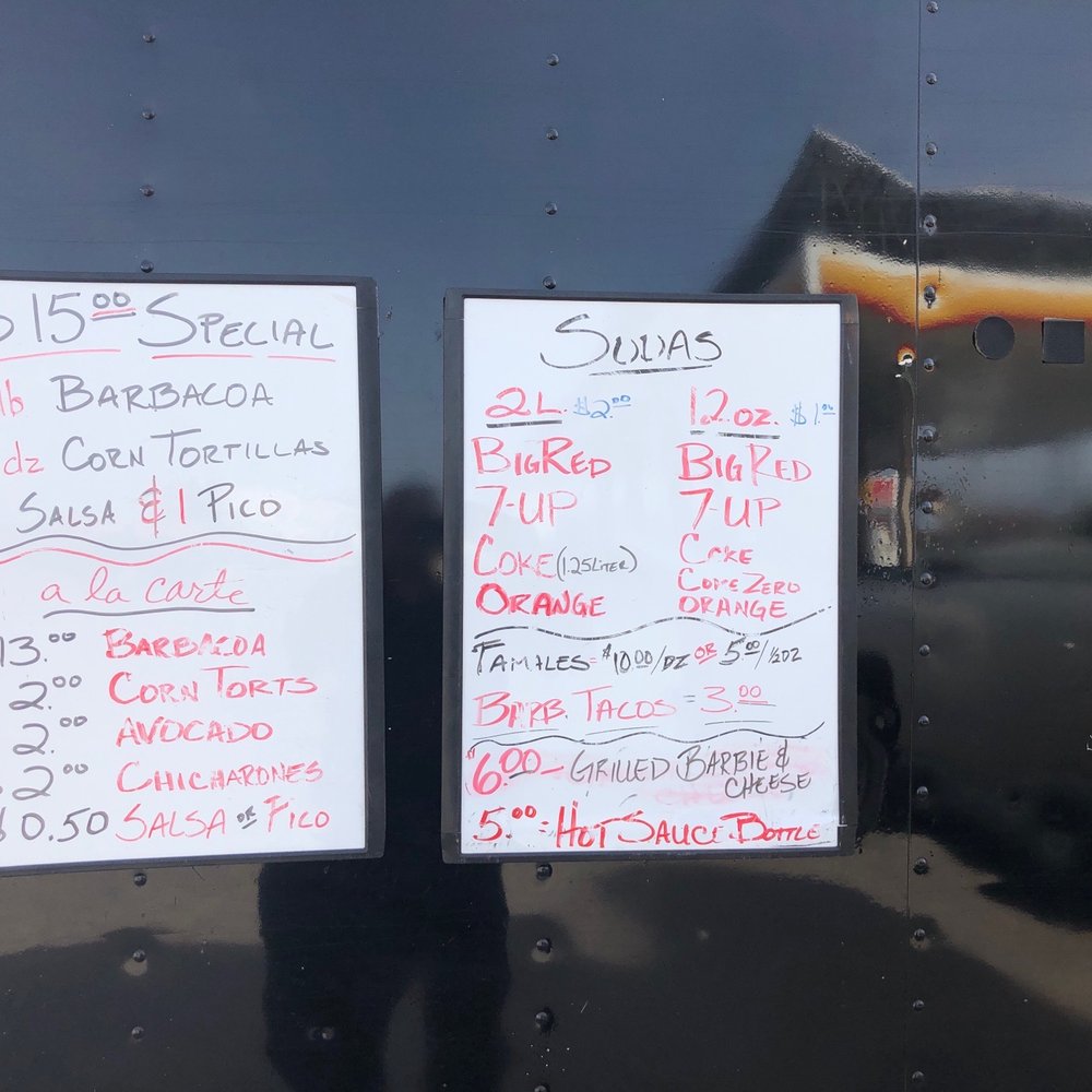 Bexar Barbacoa - Menu - Food Trucks Near Me - San Antonio, Texas Bexar Barbacoa - Menu - Food Trucks Near Me - San Antonio, Texas