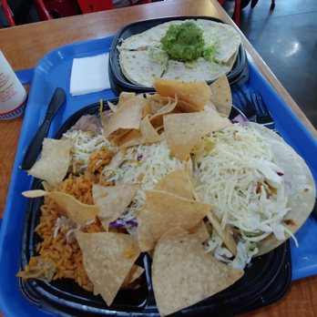 Snapper Jack's Taco Shack - Order of beef quesadilla and shrimp tacos - Mexican Near Me - Ventura, California Snapper Jack's Taco Shack - Order of beef quesadilla and shrimp tacos - Mexican Near Me - Ventura, California