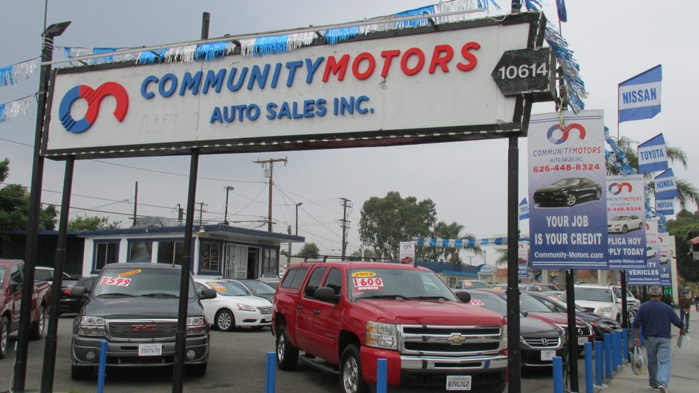 COMMUNITY MOTORS AUTO SALES 16 Photos & 19 Reviews 10614 Garvey Ave