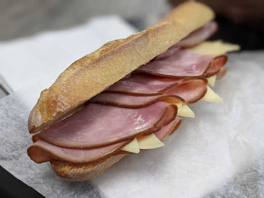 Fresh Baguette by null