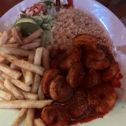 Los Bravos Mexican Restaurant - Shrimp Diablo