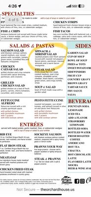 Menu photo 1 The Orchard House Caldwell, ID Menu photo 1 The Orchard House Caldwell, ID