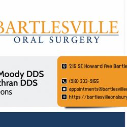 Bartlesville Oral Surgery - Our business card