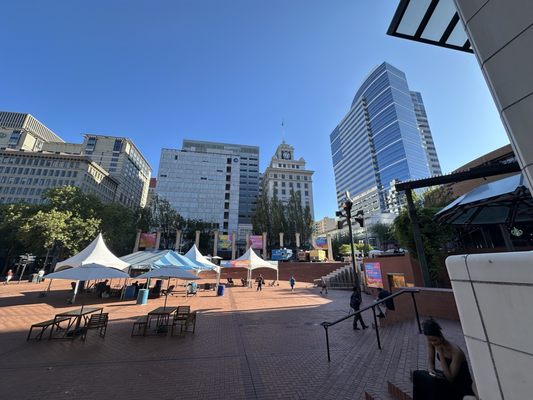 Pioneer Courthouse Square by null