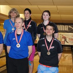 Plus Bowling - Die erfolgreichen Medaillengewinner der Einzel-Staatsmeisterschaften am 10.+11.3.2018