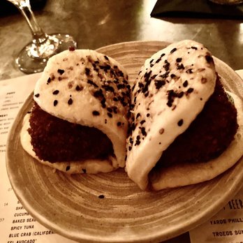 Double Knot - Duck Scrapple Bao Bun* - Sushi Bars Near Me - Philadelphia, Pennsylvania