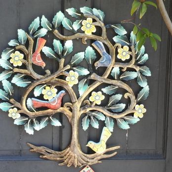 Folklorico - Recycled oil drum sculpture from Haiti - Home Decor Near Me - Savannah, Georgia