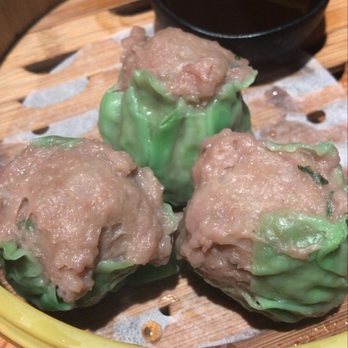 Stick & Steam - Spinach-wrapped beef siu mai - Dim Sum Near Me - Millbrae, California Stick & Steam - Spinach-wrapped beef siu mai - Dim Sum Near Me - Millbrae, California
