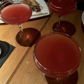 Tantalum Restaurant - Pomegranate martini - Asian Fusion Near Me - Long Beach, California