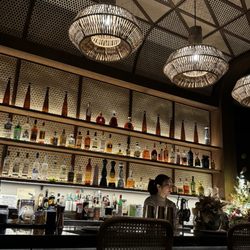 Coup De Thai - Bar section, loved the design.