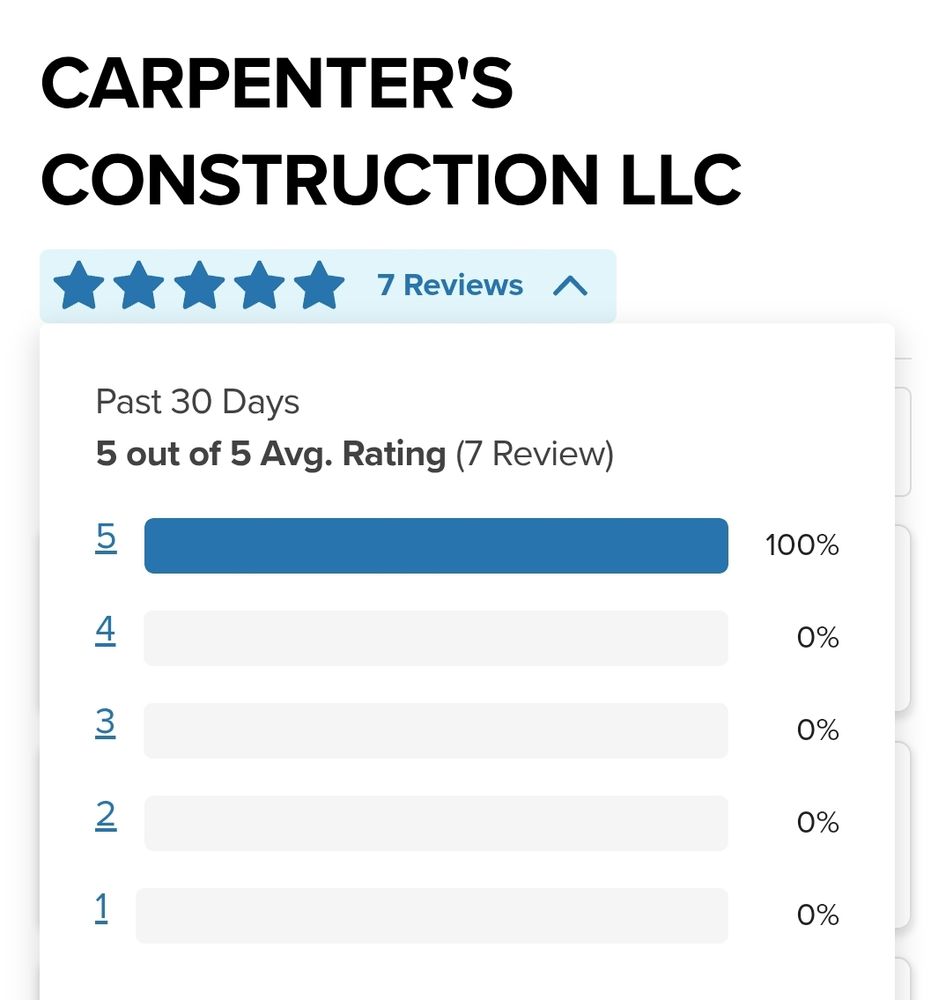 Slide of Carpenter's Construction