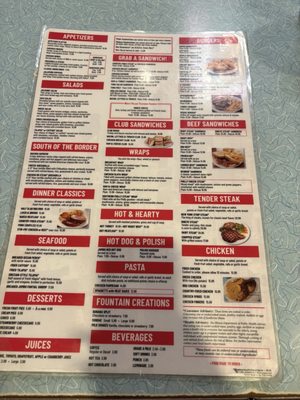 Menu photo 1 White Palace Grill Chicago, IL Menu photo 1 White Palace Grill Chicago, IL