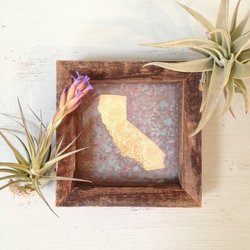 Art Inspired - Golden California by in house Alyse Lattanzio Jewelry|Metal Art