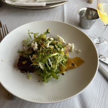 Napa Valley Wine Train - Beet salad - New American Near Me - Napa, California