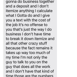 This is your response after 3 weeks of my reminding you. This is your response after 3 weeks of my reminding you.