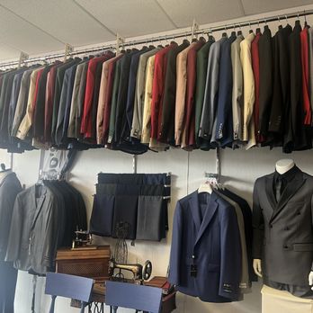 Eduardo's Custom Tailor - All the suit he has in hand - Sewing & Alterations Near Me - San Jose, California