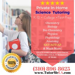 Tutor Me LA - A good Science tutor in Los Angeles is hard to come by -when it comes to Science tutoring in LA we have you covered!